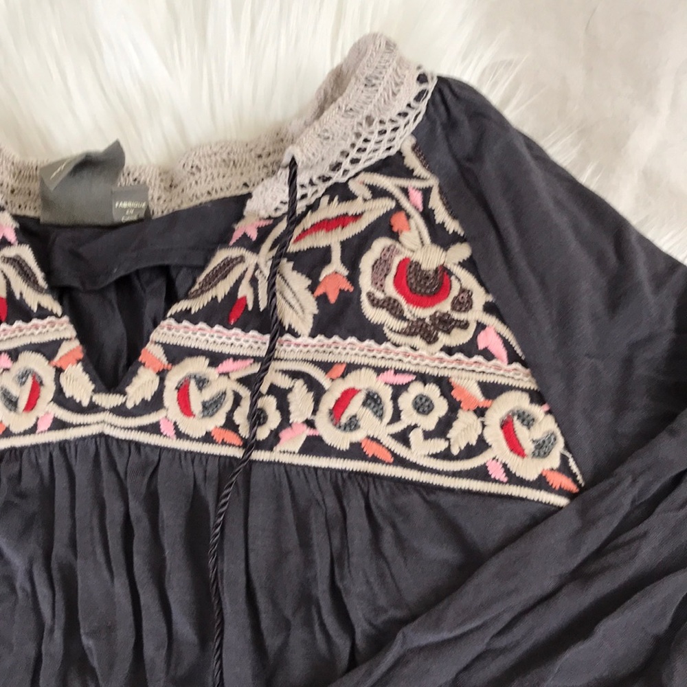 A N T H R O P O L O G I E Peasant Top - image 3